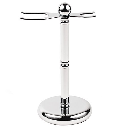 [PA048] Parker Deluxe Chrome 2 Prong Shave Stand