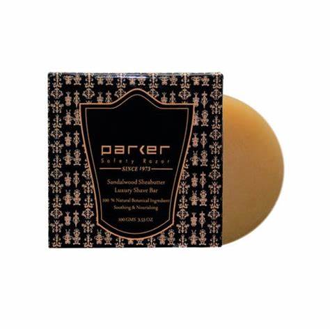 [PA065] Parker Sandalwood & Shea Butter Shave Soap Refill - 100g