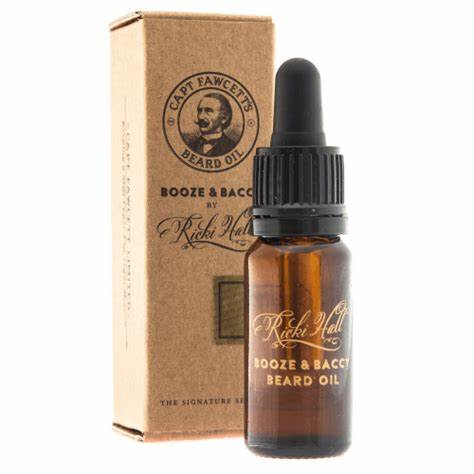 [CF016] CF Ricki Hall's Booze & Baccy Beard Oil 10ml Travel Sized
