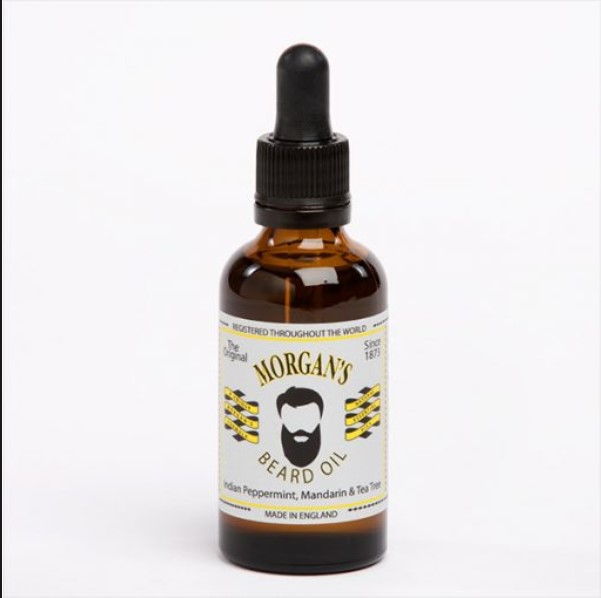 [MG014] Morgans Original Beard Oil 50ml Glass Bottle