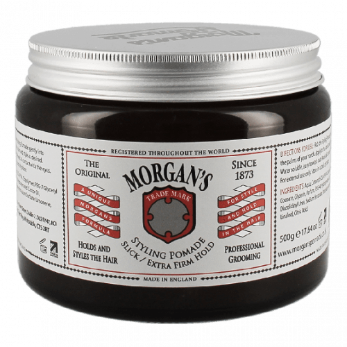 [MG057] Morgans Pomade Slick Extra Firm Hold 500g - Silver