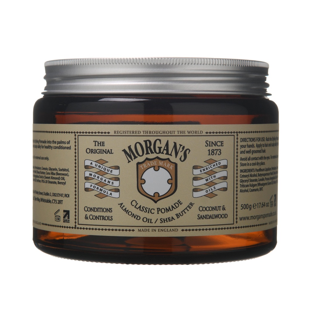 [MG059] Morgans Classic Pomade Almond Oil/ Shea Butter 500g