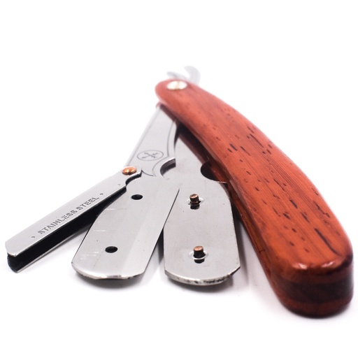 [PA047] Parker SRRW- Rosewood Handle Clip Type Barber/Straight Razor
